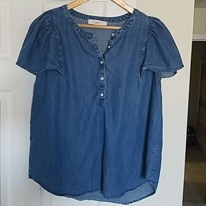 Like new denim top
